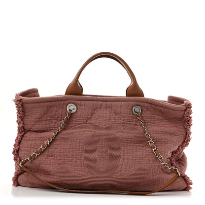 Canvas Large Double Face Tote Pink
