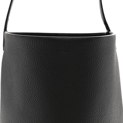 Grained Calfskin Medium N/S Park Black