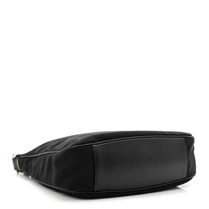 Nylon Bamboo Hobo Black