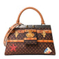 Calfskin Transformed Monogram Time Trunk Crown Frame Bag