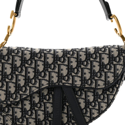 Oblique Saddle Bag Blue