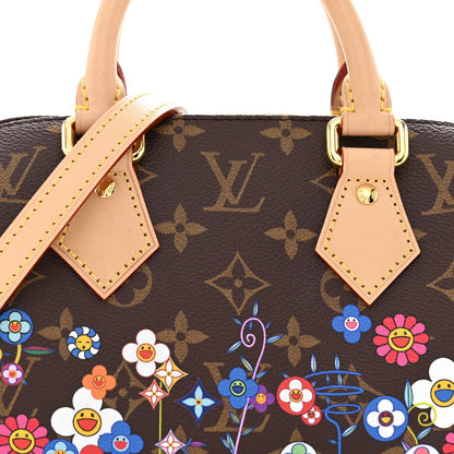 LV X TM Monogram Flowers Speedy Bandouliere 20