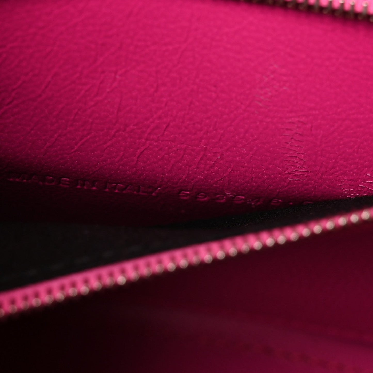 Shiny Box Calfskin Small Hourglass Top Handle Bag Acid Fuchsia