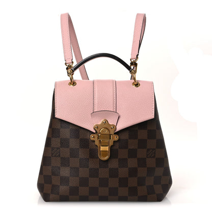 Damier Ebene Clapton Backpack Magnolia
