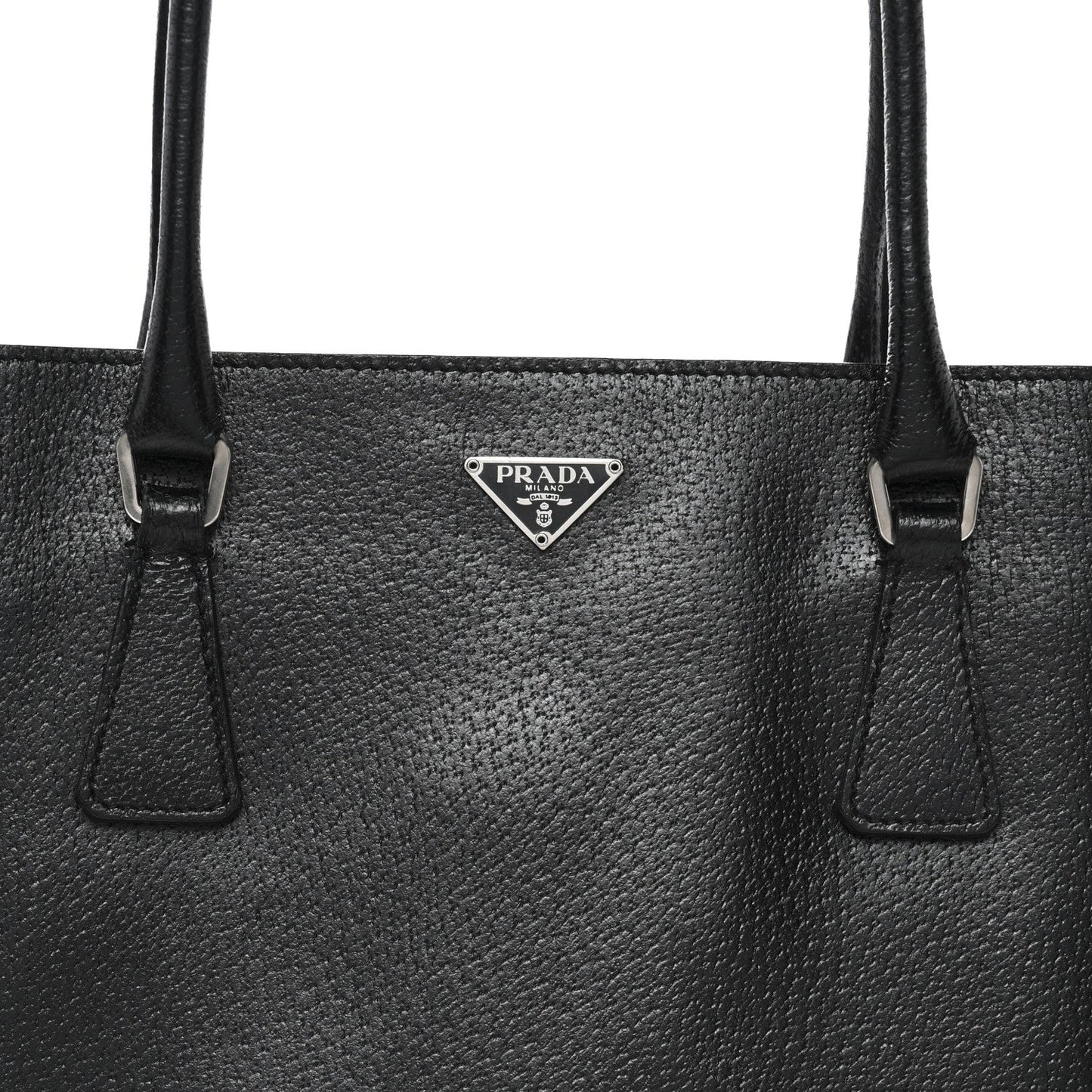 Cinghiale Triangle Tote Black