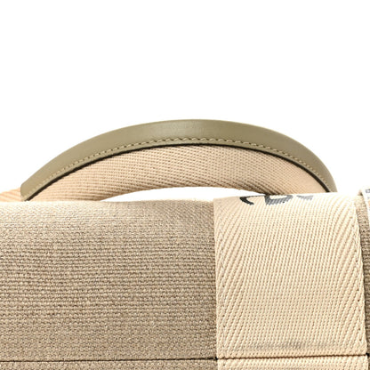 Cotton Medium Woody Ribbon Tote Slate Green