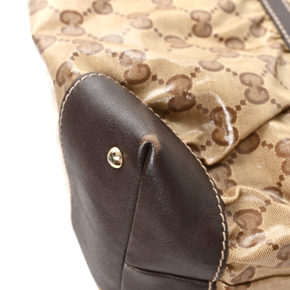 Crystal Monogram Mix Dark Brown