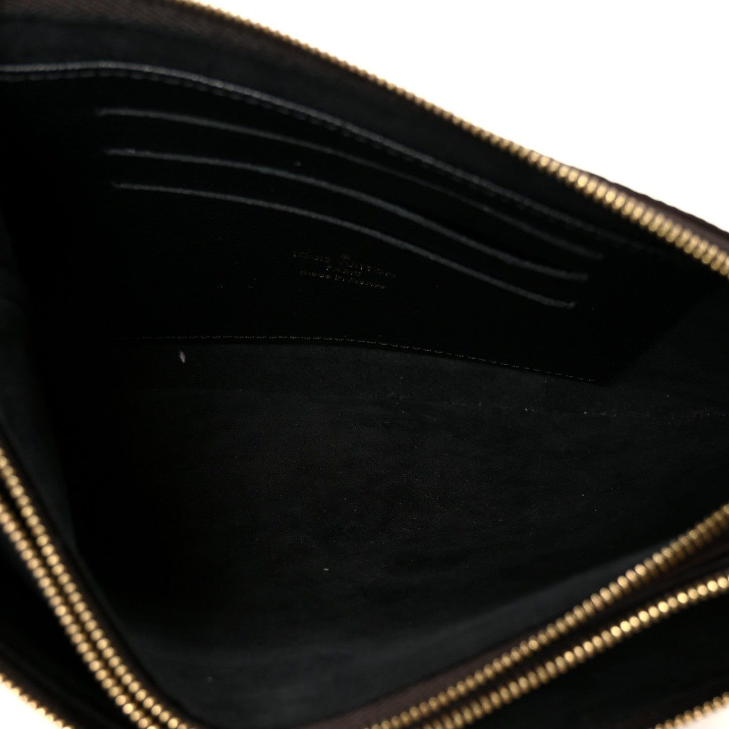 Reverse Monogram Giant Double Zip Pochette