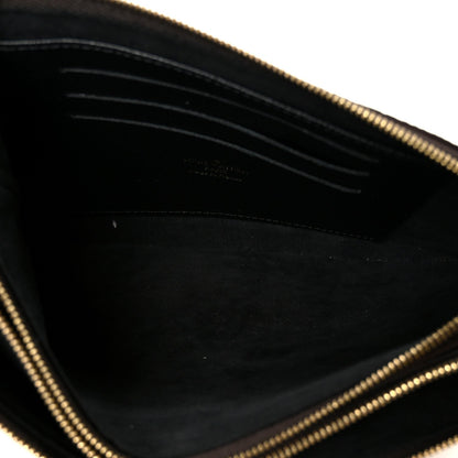 Reverse Monogram Giant Double Zip Pochette