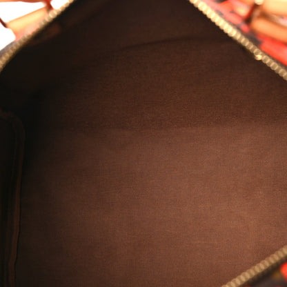 Monogram Graffiti Speedy 30 Orange