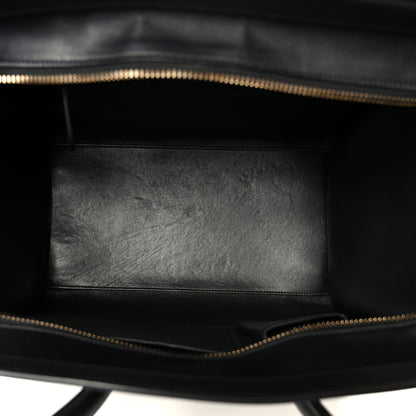 Smooth Calfskin Mini Luggage Black