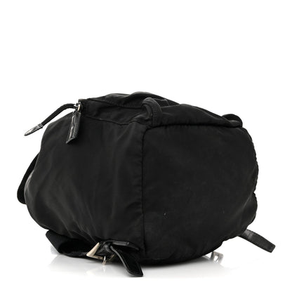 Nylon Vela Mini Cinch Backpack Black