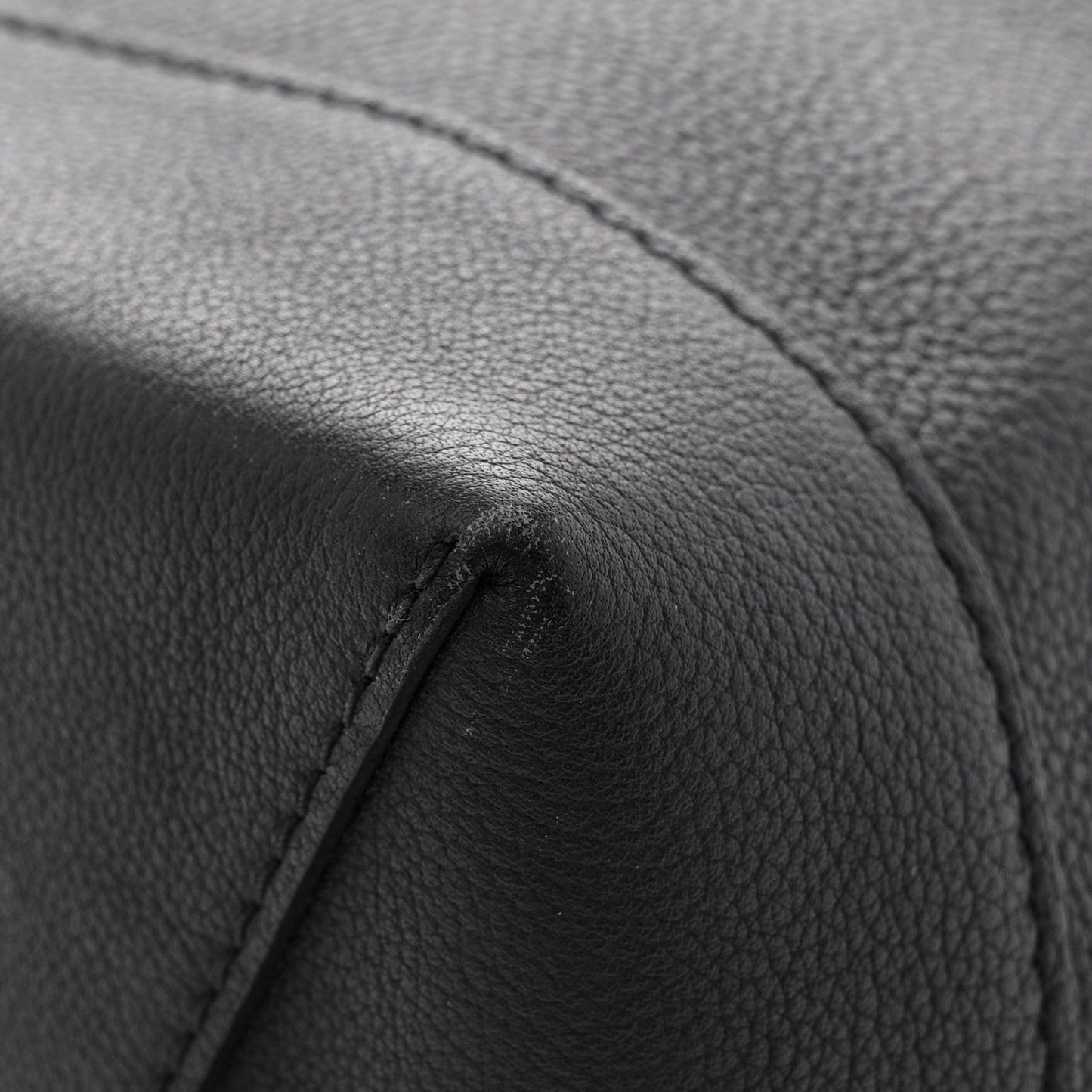 Calfskin Lockme Backpack Black