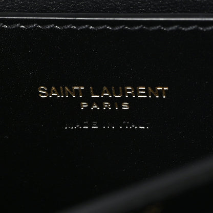 Box Calfskin Mini Voltaire Shoulder Bag Black