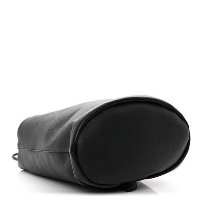 Grained Calfskin Joe Backpack Black