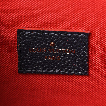 Empreinte Pochette Felicie Chain Wallet Marine Rouge