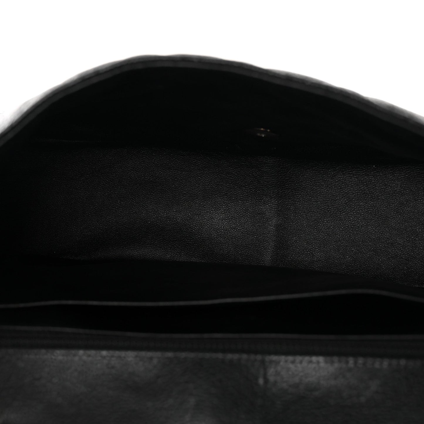 Caviar Quilted Jumbo Single Flap Black