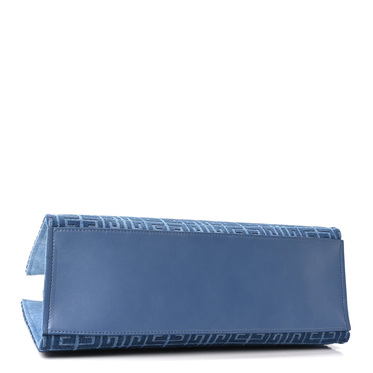 Denim 4G Medium Chain Tote Blue