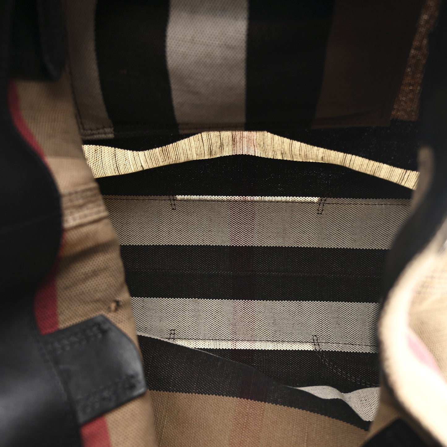 Canvas Mega Check Medium Maidstone Black