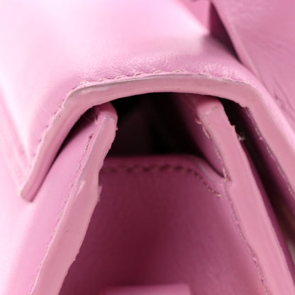 Smooth Calfskin Le Chiquito Noeud Light Pink