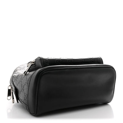 Guccissima Signature Small Day Backpack Black