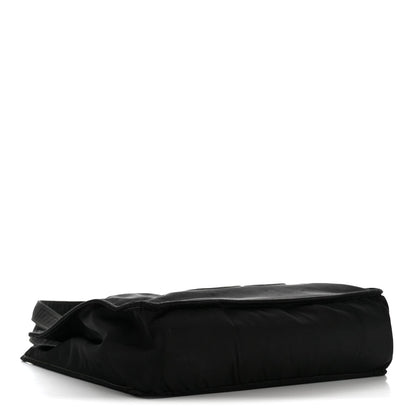 Nylon Button CC Tote Black