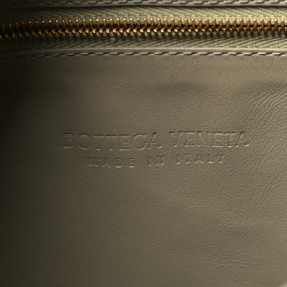 Calfskin Intrecciato Small Hop Travertine