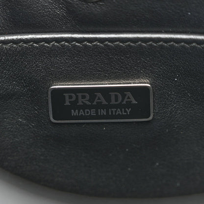 Spazzolato Cleo Shoulder Bag Black