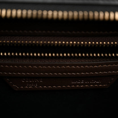 Smooth Calfskin Micro Tri-Color Luggage Indigo
