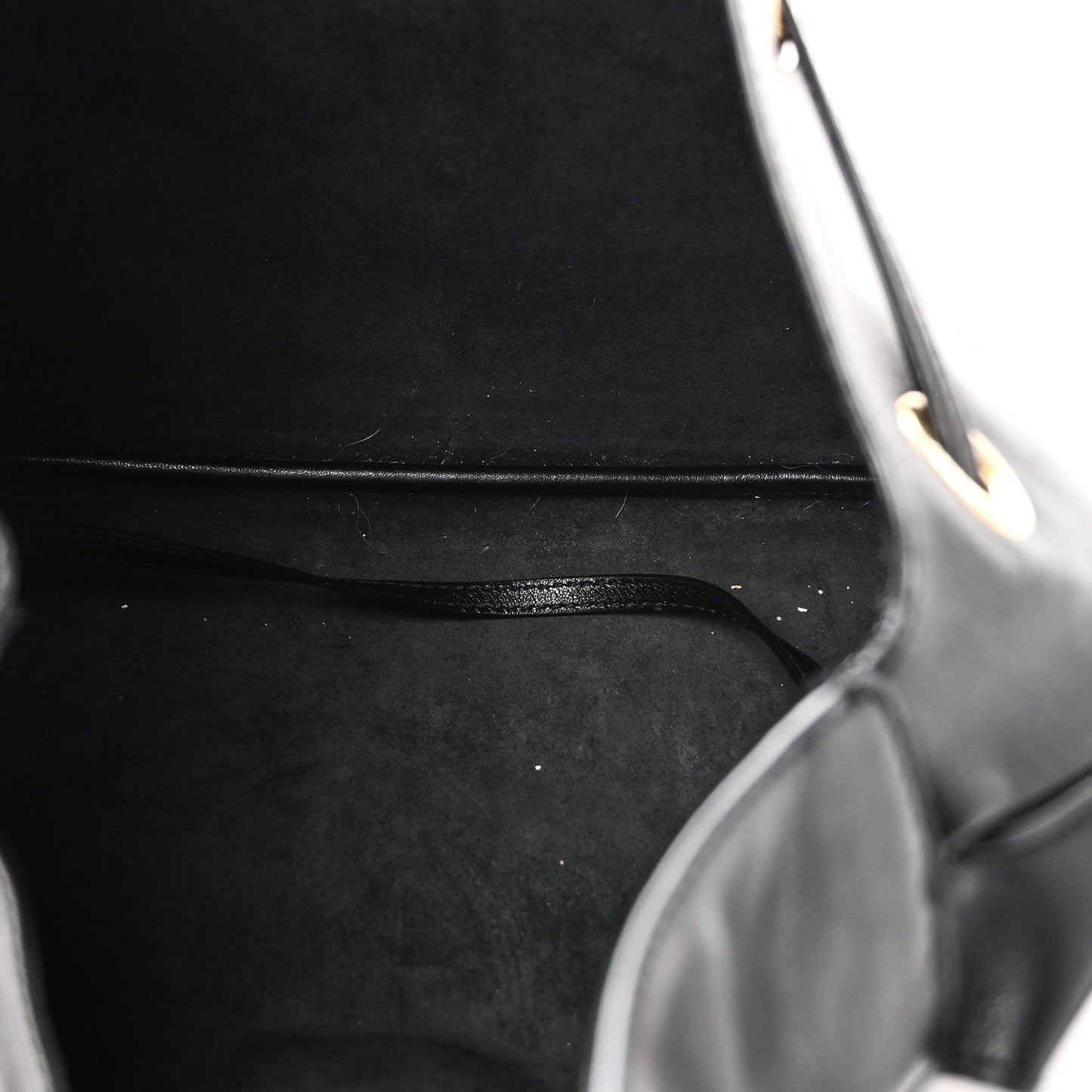 Smooth Calfskin Paris VII Large Flat Hobo Black