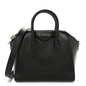 Shiny Lord Calfskin Mini Antigona Black