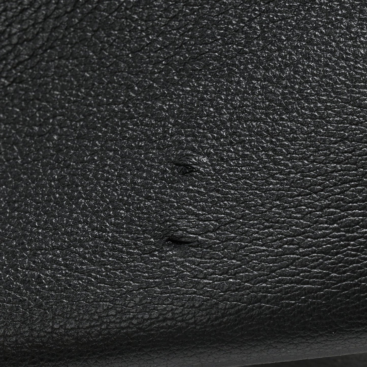Grained Deerskin Bea Tote Black
