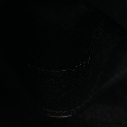 Supple Lambskin Small Cassandre Chain Pouch Black