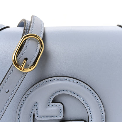 Roxy Calfskin Medium Blondie Top Handle Bag Cloudy Blue