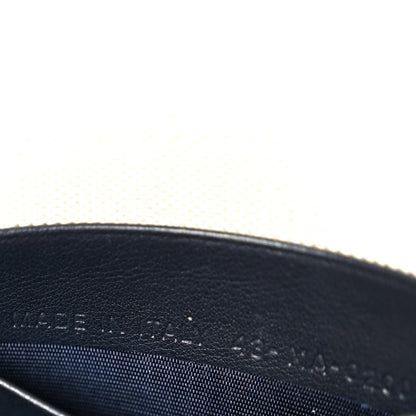 Oblique Flap Pouch Clutch Blue