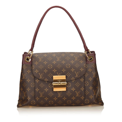 Louis Vuitto Olympe Bordeaux Monogram Canvas Shoulder Bag