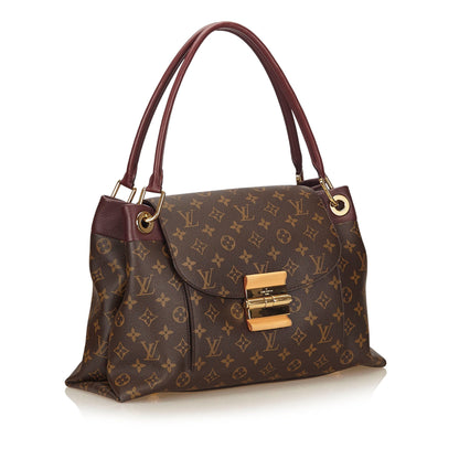 Louis Vuitto Olympe Bordeaux Monogram Canvas Shoulder Bag