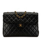 Chanel Matelasse Coco Mark Lambskin Shoulder Bag