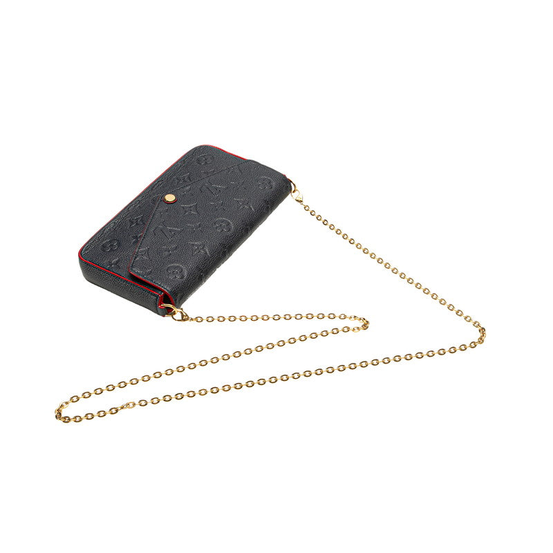Louis Vuitton Pochette Felicie Monogram Empreinte Shoulder Bag