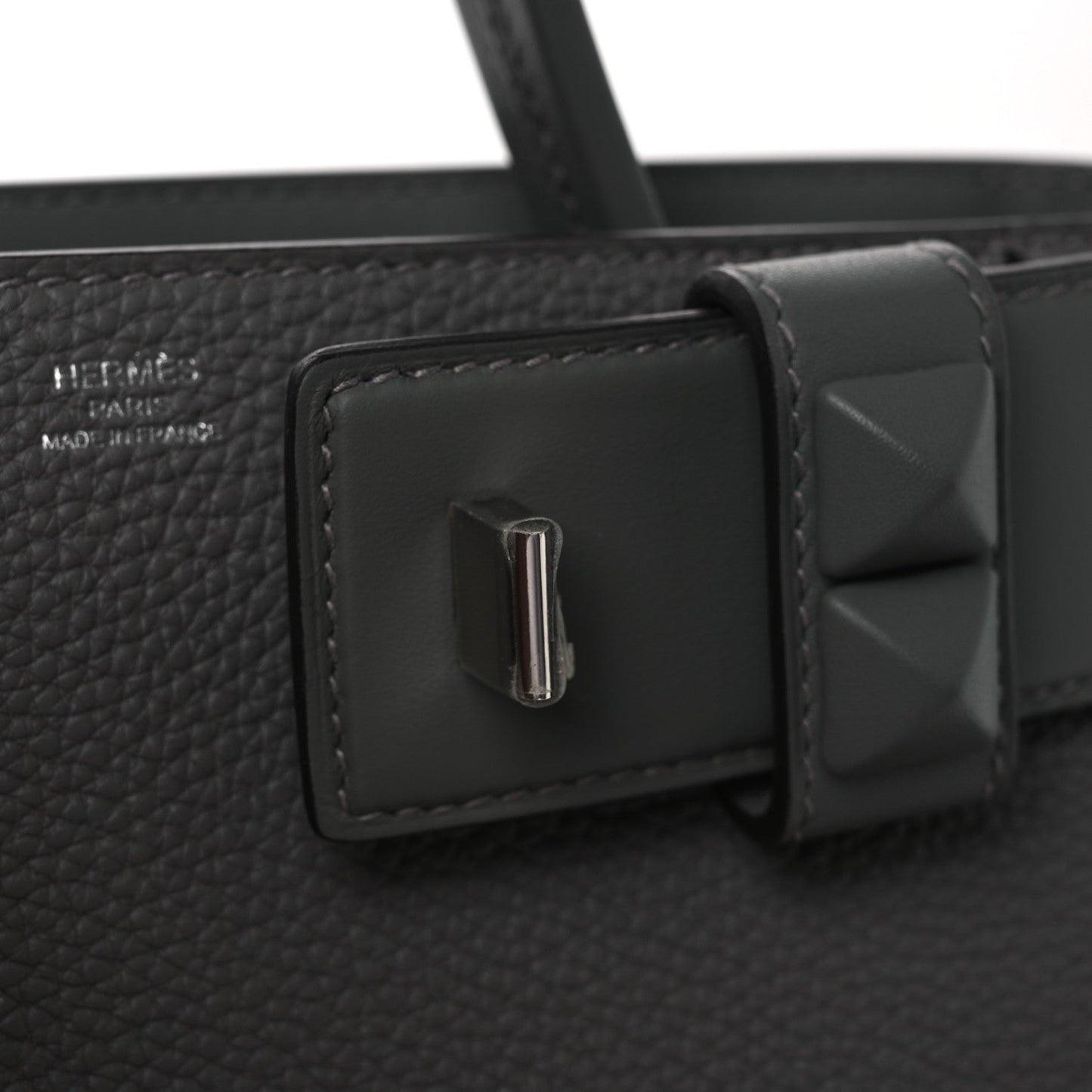 Togo Swift Medor Bag Gris Meyer