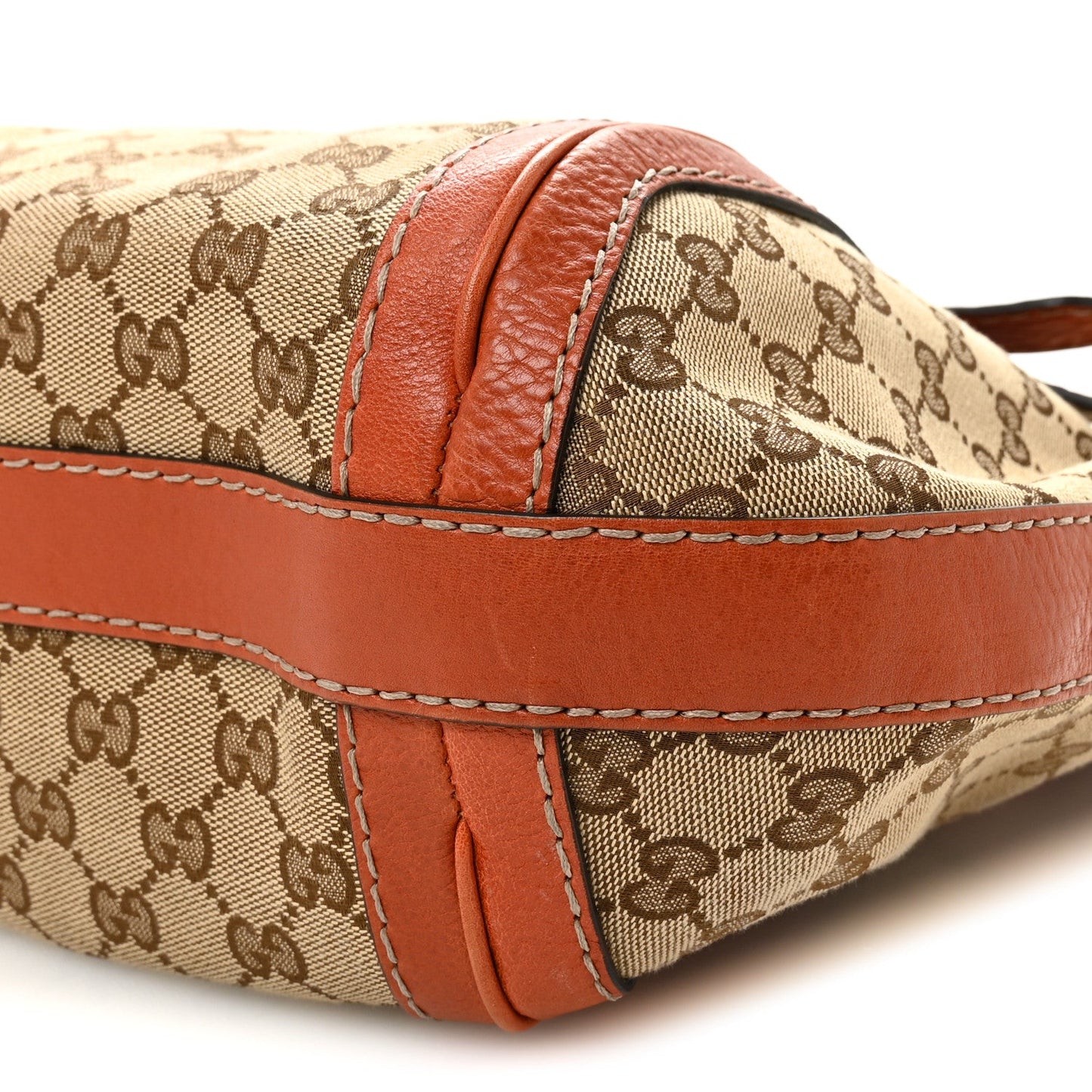 Monogram Medium GG Running Hobo Orange