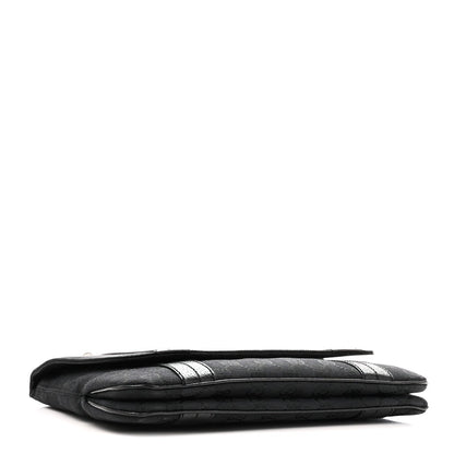 Monogram Satchel Black