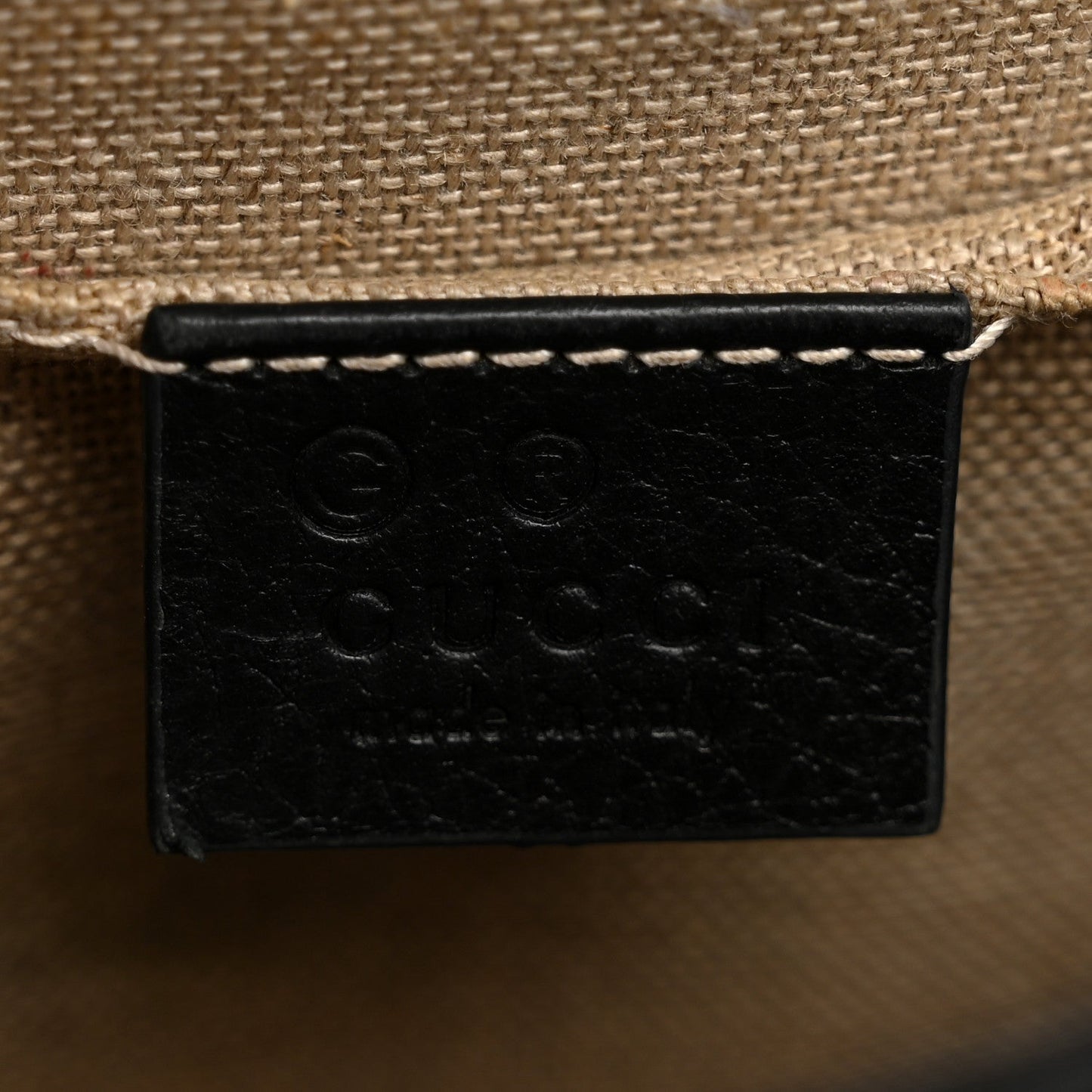 Dollar Calfskin Small Interlocking G Shoulder Bag Black