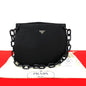 Prada Triangle Logo Canvas 2way Shoulder Bag