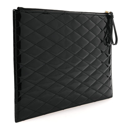 Patent Quilted iPad Case Black