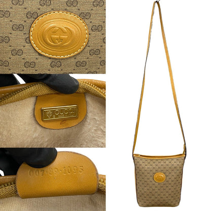 Gucci Micro GG Leather Shoulder Bag