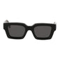 Off White Unisex Black Sunglasses