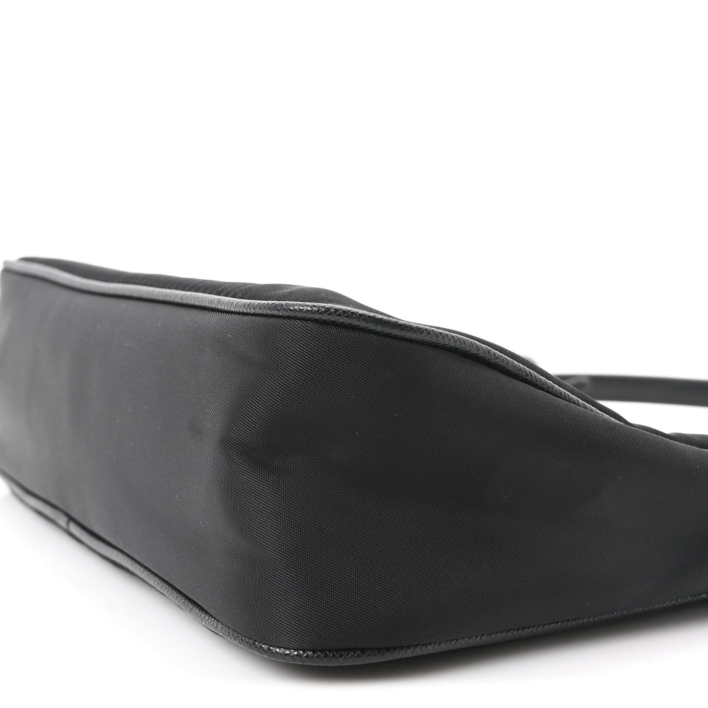 Re-Nylon Saffiano Mini Re-Edition 2005 Bag Black