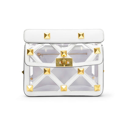 Valentino Garavani Medium Roman Stud Shoulder Bag