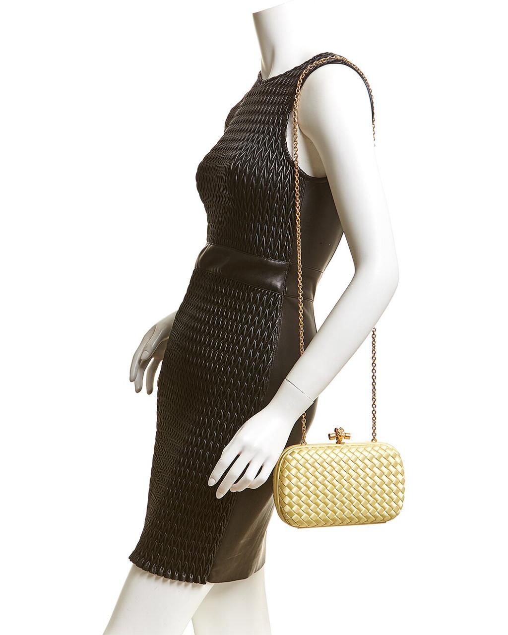 Bottega Veneta Chain Knot Clutch